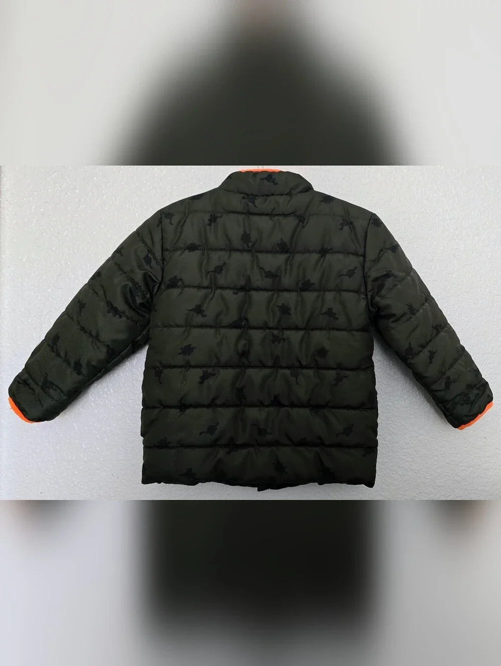 Kids Headquarters Dinosaur Puffer Jacket - Size 3T